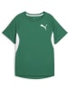 Puma T-Shirt "Y CROSS THE LINE TEE 3.0" in Grün