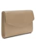Lazarotti Bologna Leather Clutch Tasche Leder 23 cm in sand