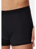 Schiesser Retro Short / Pant 95/5 Essentials in Schwarz / dunkelblau