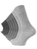 Cotton Prime® 10 Paar Business Socken Prime Cotton in grau