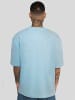 DADA Oversized T-Shirt mit Stickerei Dropped Shoulder in Blau