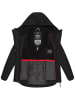 Marikoo Winterjacke Bikoo in Black with black fur