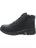 WALDLÄUFER H-Lino Schnürstiefel Schwarz