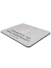 Mr. & Mrs. Panda Mousepad Zauber der Polsterin mit Spruch in Grau Pastell