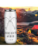 Mr. & Mrs. Panda Sport Trinkflasche Capybara Liebe mit Spruch in Weiß