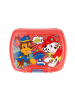 Stor Premium Lunchbox Paw Patrol Comic 17,5 x 13,8 x 7 cm in rot