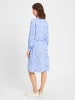 Marie Lund Kleid in hellblau royal - 0002
