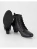 Hirschkogel Schnürstiefeletten in Schwarz