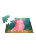 Mr. & Mrs. Panda Puzzle Axolotl Glücklich Design ohne Spruch in Weiß