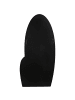 Beliani Wandspiegel VIERZON in Schwarz - (W) 58 x (H) 120 x (L) 3 cm Vertikal
