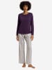 Hanro Longsleeve Sleep & Lounge in amethyst