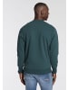 Delmao Sweatshirt in dunkelgrün