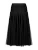 Zero  Meshrock mit Gummibund in Black Beauty