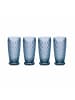 Villeroy & Boch 4er Set Longdrinkgläser Boston Coloured 400 ml in Blau