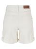 Urban Classics Jeans Shorts in offwhite raw
