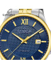 Candino Analog-Armbanduhr Candino Automatik silber, gold groß (ca. 42mm)