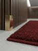 KADIMA DESIGN Teppich Kurzflor Waschbar Einfarbig MAIN Strapazierfähig OEKO-TEX in Rot