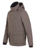 elkline Winterjacke Hardshell sportlich bequem in darkstone