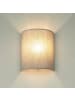 Licht-Erlebnisse Wandlampe (B)20 x (H)23 cm in Helles Grau