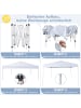 COSTWAY Pavillon 3 x 3 m in Weiß
