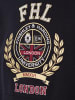 Finshley & Harding London Kapuzenpullover in marine - 0001