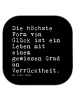 Mr. & Mrs. Panda Drink Coaster Die höchste Form von... mit Spruch in Schwarz