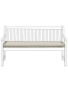 Beliani Auflagen VIVARA in Beige - (W) 152 x (H) 5 x (L) 54 cm