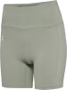 Hummel Tight Kurze Hose Hmlhiit Damen in SEAGRASS