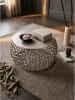 KADIMA DESIGN Couchtisch lackiertes Aluminium, handgefertigt, für Wohnzimmer