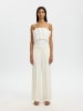 SELECTED FEMME PLEATED BANDEAU TOP B in Snow White