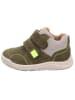 superfit Ankle Boot WHALEY in Grün/Hellgrau