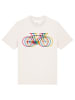 wat? Apparel T-Shirt Fahrräder in Off White