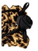 faina Women Hair Tie in Camel Leo