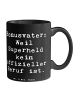 Mr. & Mrs. Panda Henkelbecher Spruch Bonusvater Superheld mit Sp... in Schwarz