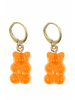 Gemshine Ohrringe Gummibärchen in gold coloured