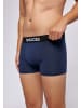 SNOCKS Boxershorts aus Bio-Baumwolle 6 Stück in Blau