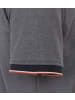 CASAMODA Polo-Shirt in graues Mittelblau