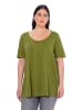 Ulla Popken Shirt in grasgrün