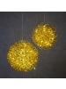 MARELIDA LED Drahtkugel Sphere 100LED D: 40cm für Außen in gold