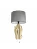 Licht-Erlebnisse Wandlampe (B)30 x (L)30 x (H)55 cm in Holz (Natur) Grau