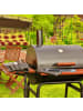 relaxdays 10 x Grillzange in Silber/ Schwarz - 38 cm