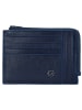 Piquadro Blue Square Special Kreditkartentetui RFID Leder 12,5 cm in blu