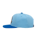 Logoshirt Snapback Cap Mainzelmännchen - Anton - Eis in hellblau-blau