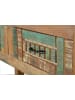 Giner y Colomer Konsole aus recyceltem Holz in Multicolored