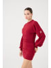 Holly Lolly Kleid in Bordeaux