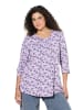 Ulla Popken Shirt in lavendel