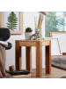 KADIMA DESIGN Beistelltisch MUMBAI Massiv-Holz 35 x 35 cm Wohnzimmer-Tisch in Akazie