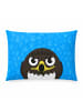 COFI 1453 Cucciolini Kinder Kissenbezug (1 Stk.) 70 × 50 cm Baumwolle in Blau