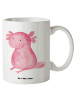 Mr. & Mrs. Panda weisse tasse Axolotl Niedlich ohne Spruch in Weiß