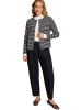 Zero  Sweatjacke mit Knopfleiste in Dark BlueCream